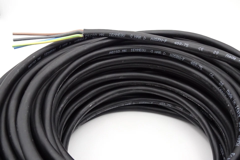 Rolladenkabel Jalousiekabel (A) H05RN-F 4x0,75 (4G0,75)mm² Schnittlänge/50/100 m - Bild 2 von 2