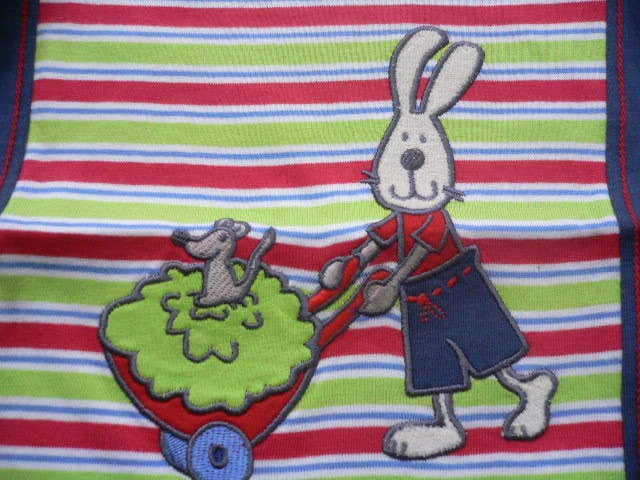 SIGIKID BABY JUNGEN/MÄDCHEN LA-SHIRT gestreift Gr. 62,68,80 - Bild 2 von 3