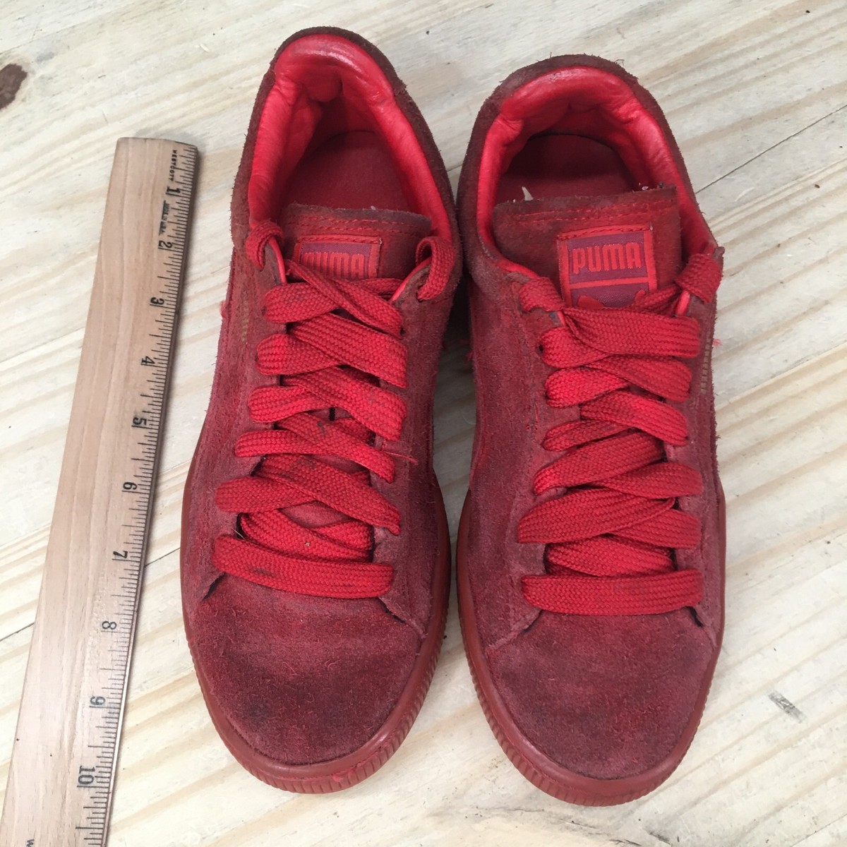 Size 5.5 - Puma Suede Classic Mono Iced All Red for sale 