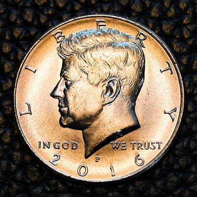 2016-P Kennedy Half Dollar ~ BU ~ from MINT WRAPPED roll ~ COMBINED ...