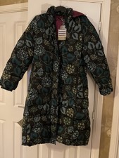 Gudrun Sjoden Long Padded Down Jacket Malkha Size Small 8/10 New Unworn
