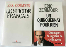 LOT 2 ERIC ZEMMOUR/ LE SUICIDE FRANCAIS /UN QUINQUENNAT POUR RIEN / ALBIN MICHEL