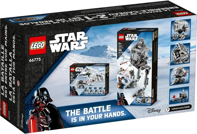 LEGO 66775 Star Wars Hoth Combo Pack Building Set - Walmart Exclusive