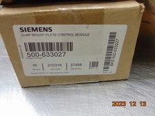 SIEMENS 500-633027 ID-MP MOUNT PLATE CONTROL MODULE