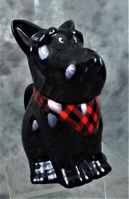 CUTE MSRF DESIGN STUDIOS CERAMIC SCOTTIE DOG 2 PIECE MUG 