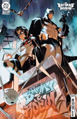 BATMAN AND ROBIN #14 CVR B SIMONE DI MEO CARD STOCK VAR 