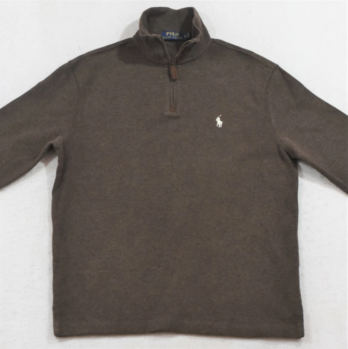 Polo ralph lauren french rib half zip pullover 2025