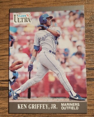 1991 Fleer Ultra Ken Griffey Jr #336 Seattle Mariners