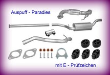 Abgasanlage ab Kat. / DPF Auspuff für Ford C-Max 1.6 TDCi Typ DM2 ab 2007 + Kit