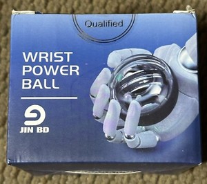Wrist Trainer Ball Auto-Start Wrist Strengthener Gyroscopic Forearm Exerciser