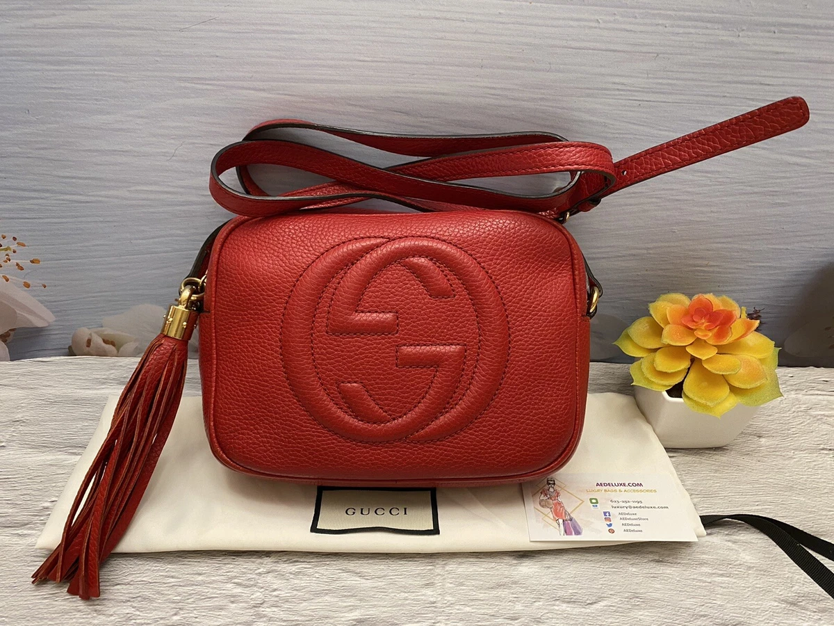Gucci disco leather bag sales