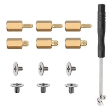 M.2 SSD Screw and Standoff Kit Gigabyte MSI Motherboards PCle NVMe Screws 12PCS