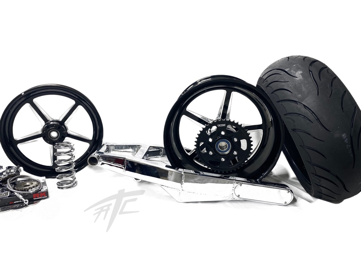 SUPER　VIRAGE 105 SC - BLACK / RBM2610 ULTRA 229sb menace 20x10 -25et 106.10mm satin black satin