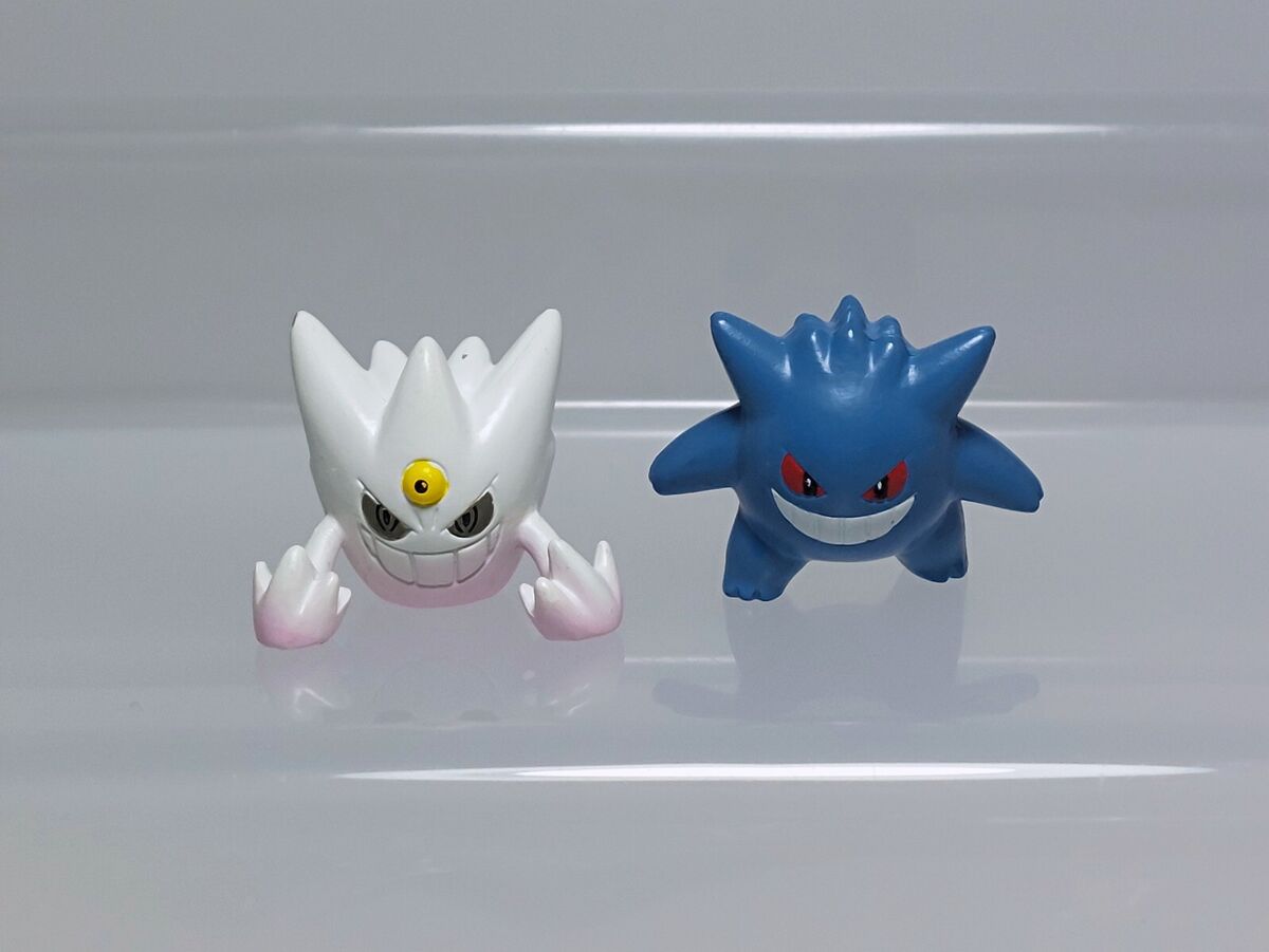 Shiny Mega Gengar Pokemon Get Collections Figure Takara Tomy A.R.T.S Y01  0.9-1in