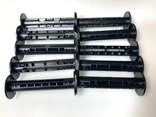 10x 120 220 Empty Plastic Take-Up Roll Film Spools For Medium Format Film Camera