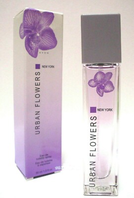 Avon Urban Flowers New York eau de toilette Perfume Spray 1 fl oz  For Women NEW