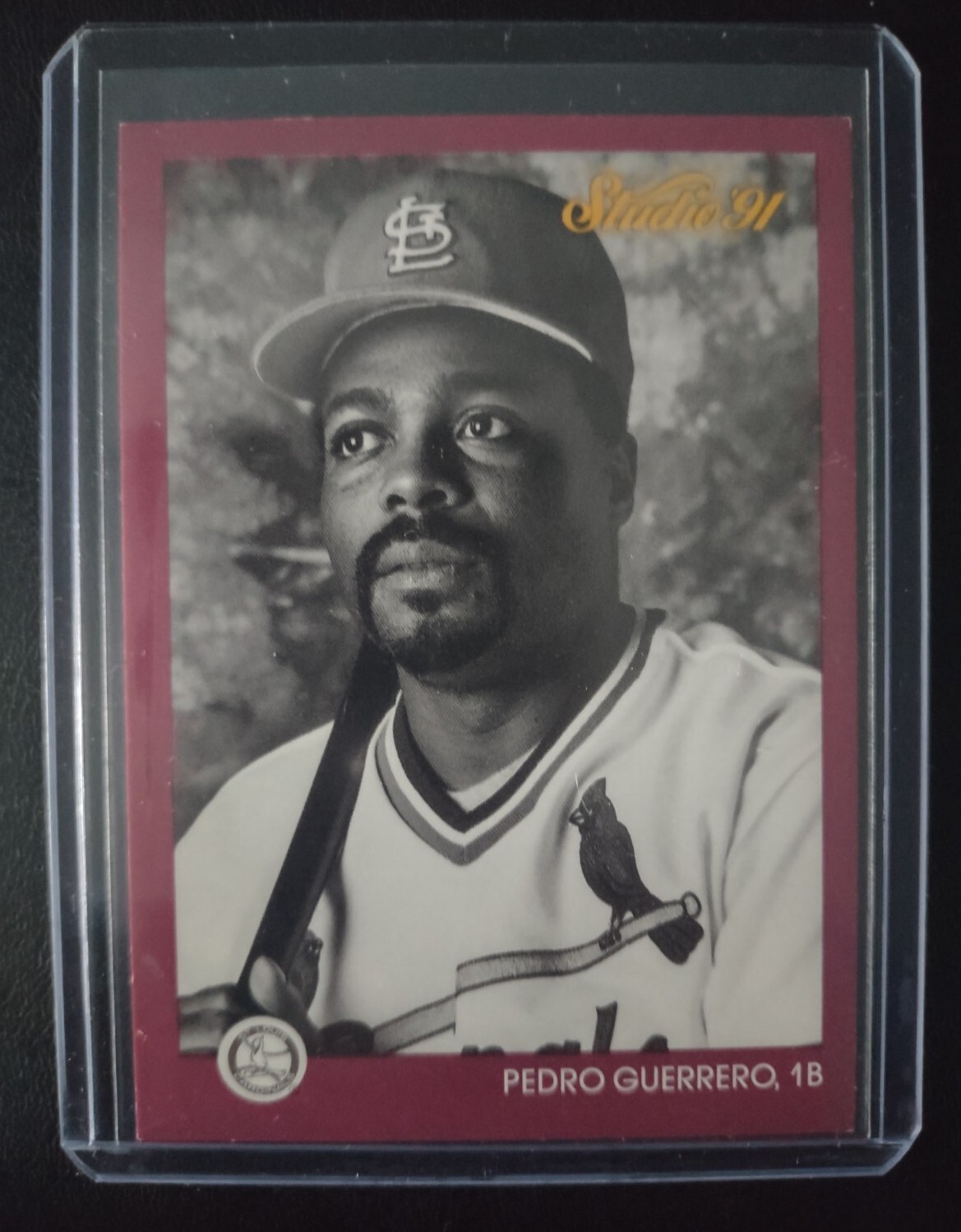 Pedro Guerrero St. Louis Cardinals 1991 Leaf Studio Baseball Card