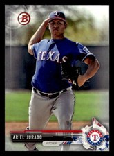 2017 Bowman Draft #BD-57 Ariel Jurado Card Texas Rangers