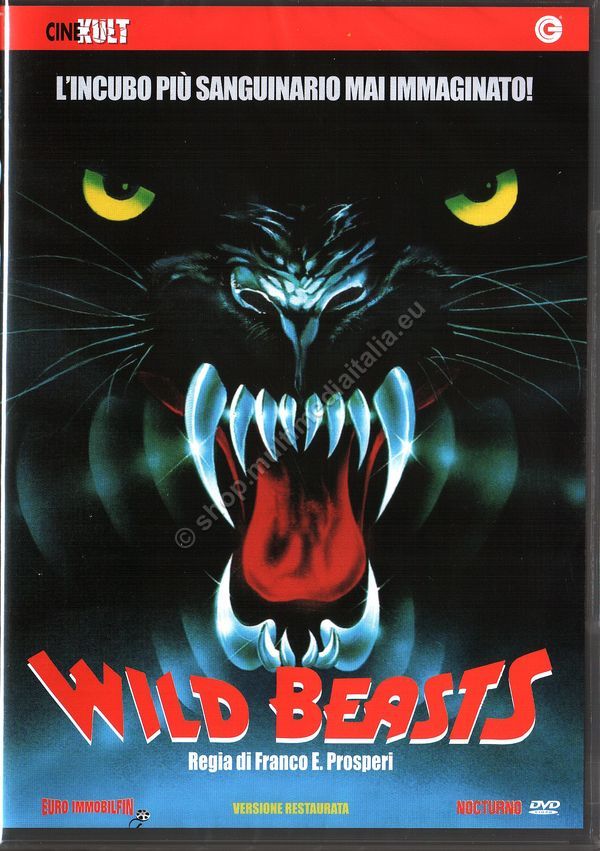 WILD BEAST (1984) DVD NUOVO