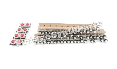 Akai MPC-5000 - Full Set Of 66 Panel Switches - Neu Microswitch Sampler Mpc5000