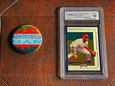 2001 fleer premium albert pujols rookie refractor /1999📈only Grade 10 on EBAY🔥