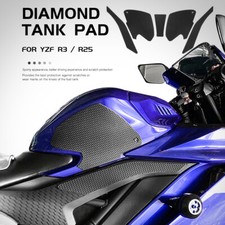 Protector adhesivo antideslizante almohadilla de tracción para tanque Yamaha YZF R3 R25 YZFR3 19-23