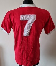 Manchester United 1972 - 1974 Home Score Draw football shirt size Medium 