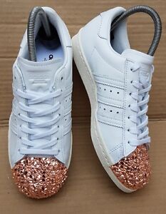 adidas superstar blanche et rose gold