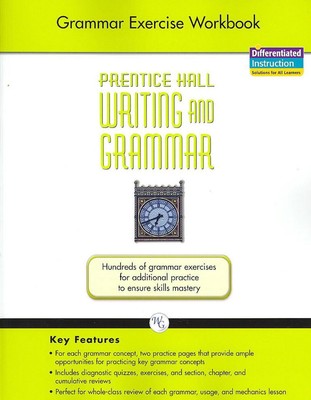 Writing and Grammar Exercise Workbook 2008 Gr12: Grade Twelve by Prentice-Hall S