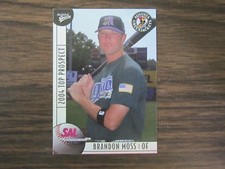 2004 Multi Ad Brandon Moss Card Augusta Green Jackets Red Sox Oakland A's (B67)