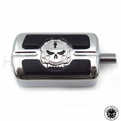 Chrome Skull Shifter Shift Peg For Harley Davidson Softail Springer Motorbike