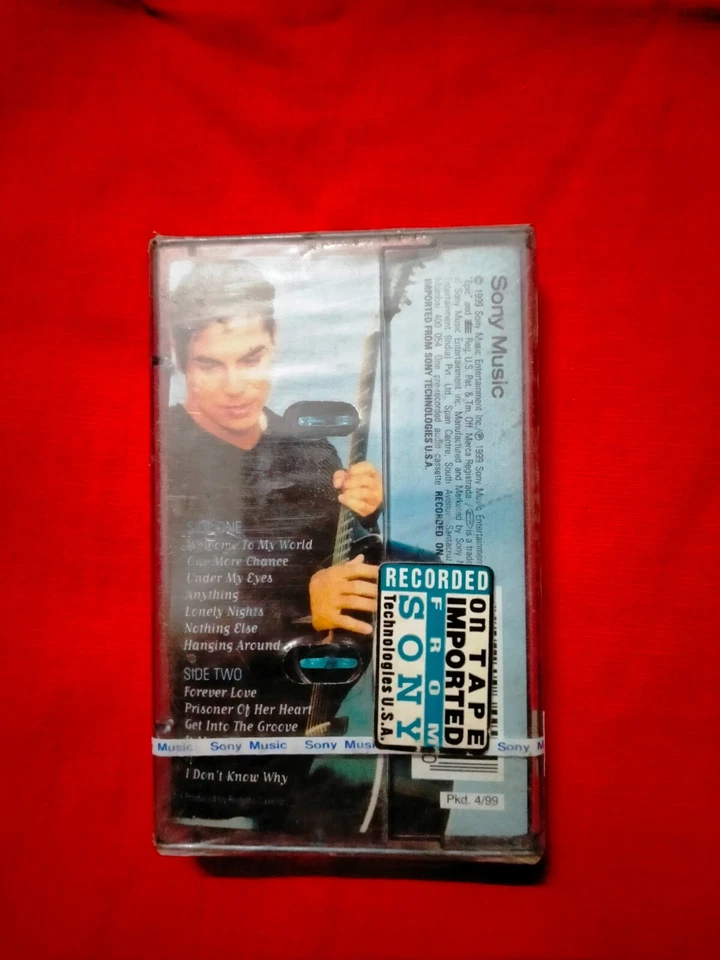 Julio Iglesias Jr Under My Eyes RARE orig Cassette tape INDIA indian Sealed 1999 - Image 3 of 3