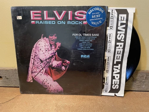 ELVIS PRESLEY - Raised On Rock RCA APL1-0388 - LP Vinyl Record Shrink! VG+