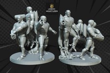 Kit Modelo Estatua Escultura Resina Doombots Spider-man Sin Pintar/Sin Montar