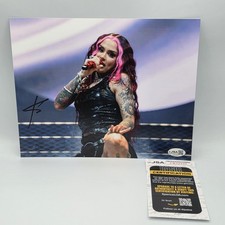 Kehlani R&B Artist Signed 8X10 Photo Autograph JSA Folded While We Wait 2