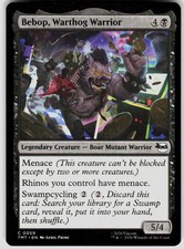 Bebop Warthog Warrior 59 Teenage Mutant Ninja Turtles Magic the Gathering