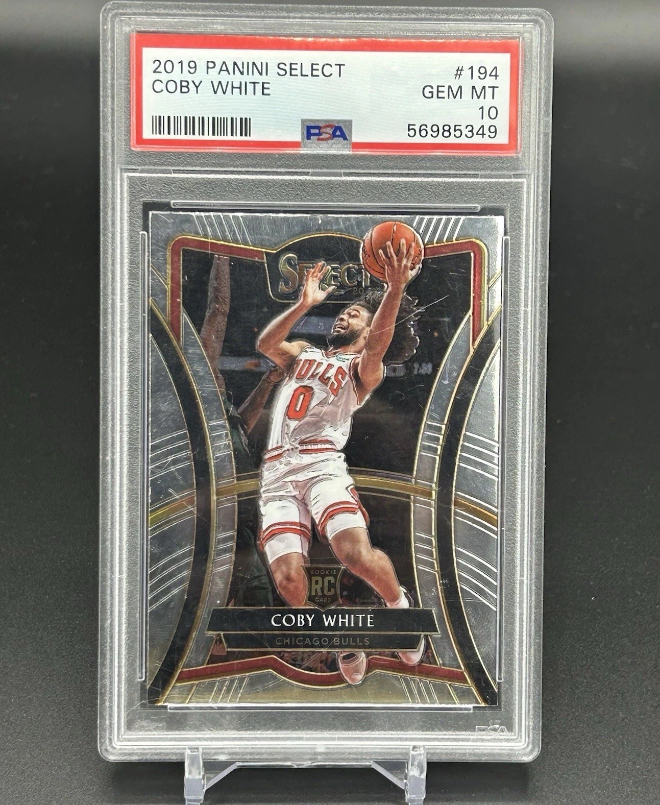 SEE PHOTOS 2019-20 Select Coby White Premier Level RC #194 PSA 10 GEM MINT