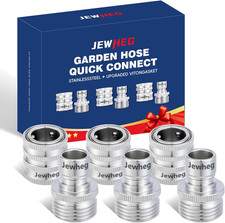 Quick Connect Hose Fittings  2025 Upgraded Version Garden Hose Quick Disconnect S