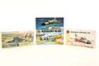 AIRFIX, un lot de 4 maquettes d'avions neuves à monter 1:72 ; lot N°7