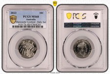 2023 10 Cent Coin - PCGS MS68 - Marionette Lyrebird - Baby Set | QEII