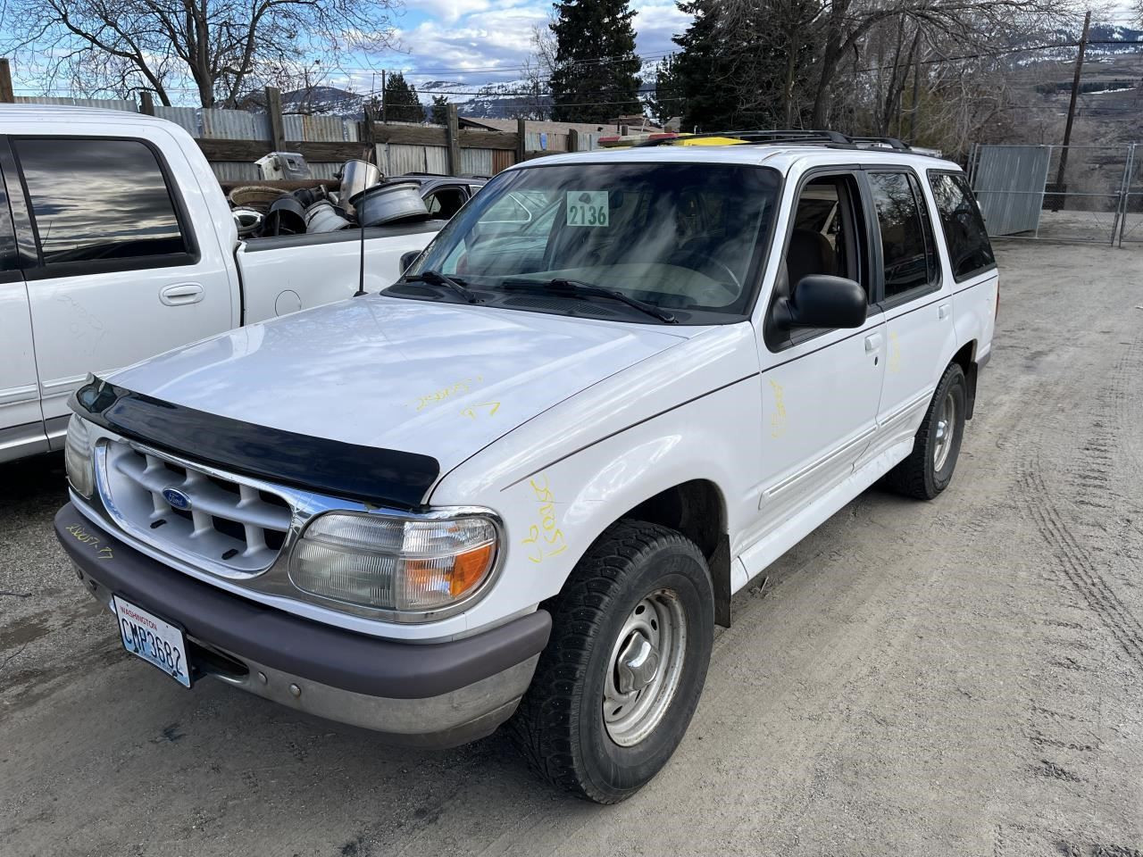 95-02 Explorer Front Passenger Upper Control Arm Fits 2-Door Models Thru 9/01 OEM 1275144