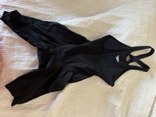 Tuta tecnica donna Speedo taglia 23 Fastskin LZR puro valore schiena aperta ginocchio