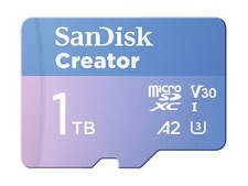 SanDisk Extreme microSD SD/s Creator Micro SD 1000GB SDSQXAV-1T00-GN6MS