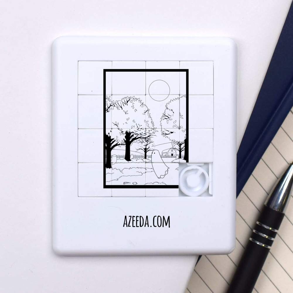 'Golden Leaves' Sliding Puzzle (PZ00035559)