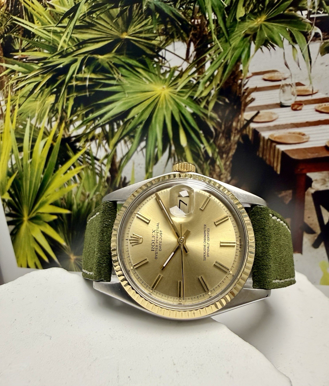 Rolex Oyster Perpetual Datejust Gold Steel