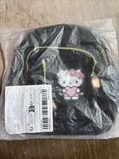 Black Mini Backpack With Character