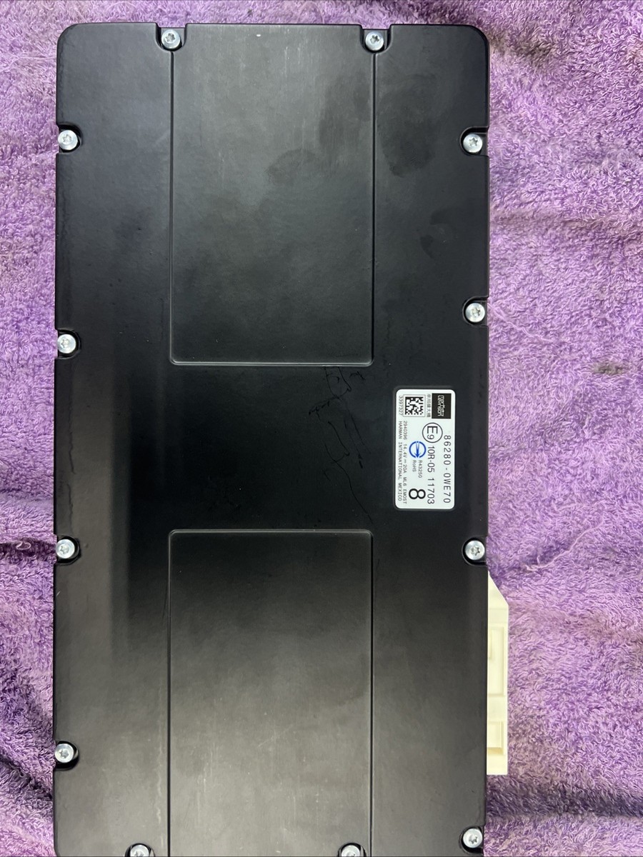 Lexus Mark Levinson Amplifier 86280-0we70 2019 2020 Es350 Es300h