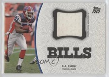 2011 Topps Rising Rookies Freshman Impressions Relics CJ Spiller #FIR-CJS 0p5x