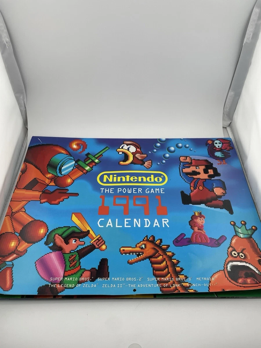 Nintendo Video Gaming Calendar for sale - eBay