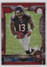 2015 Topps Rookie 60th Anniversary Red 51/60 Kevin White #401 1k9
